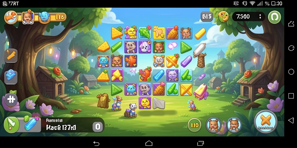 Gameplay seru 77RT dengan tantangan puzzle yang menarik dan interaktif.