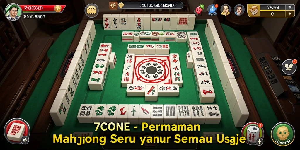 Tampilan gameplay 7CONE yang menarik dan penuh warna.