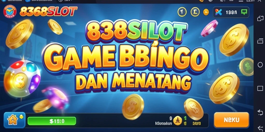 Tampilan gameplay Bingo yang seru dan interaktif di 8368SLOT.