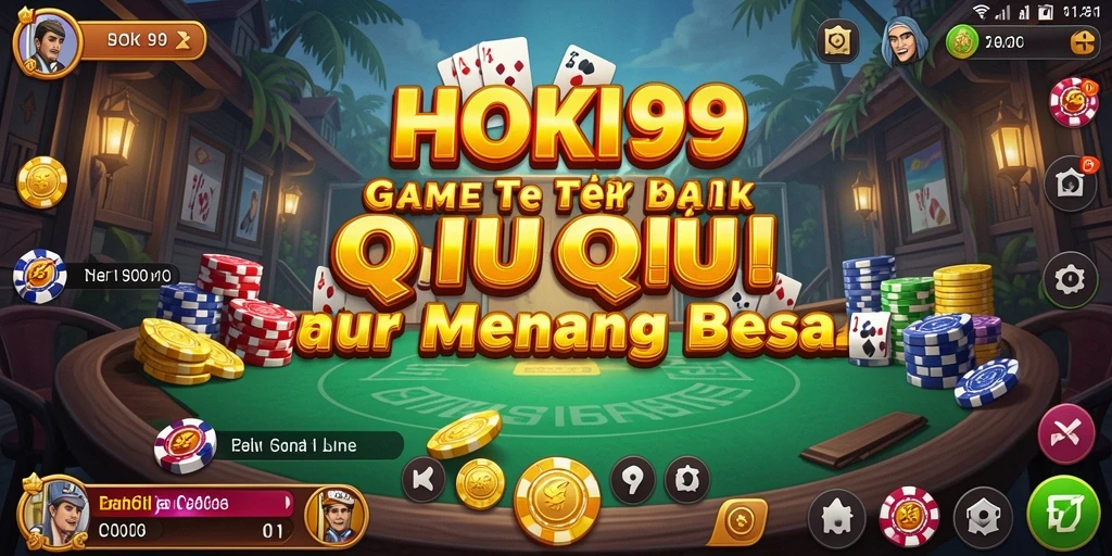 Tampilan gameplay menarik dari HOKI99 yang penuh aksi QiuQiu.