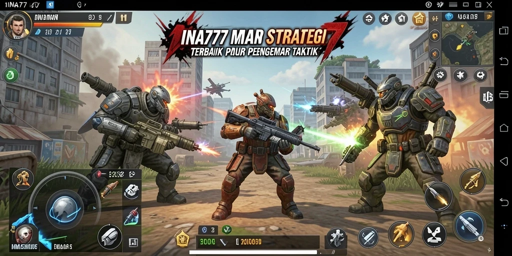 Tampilan gameplay strategis di INA777 yang menarik.