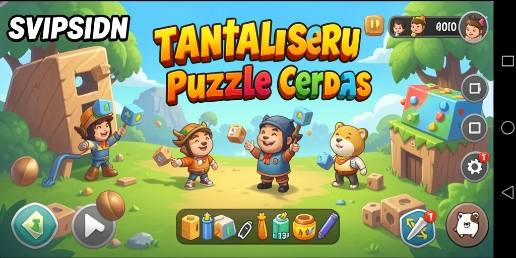 Screenshot menampilkan gameplay seru dalam SVIPSIDN yang penuh tantangan.